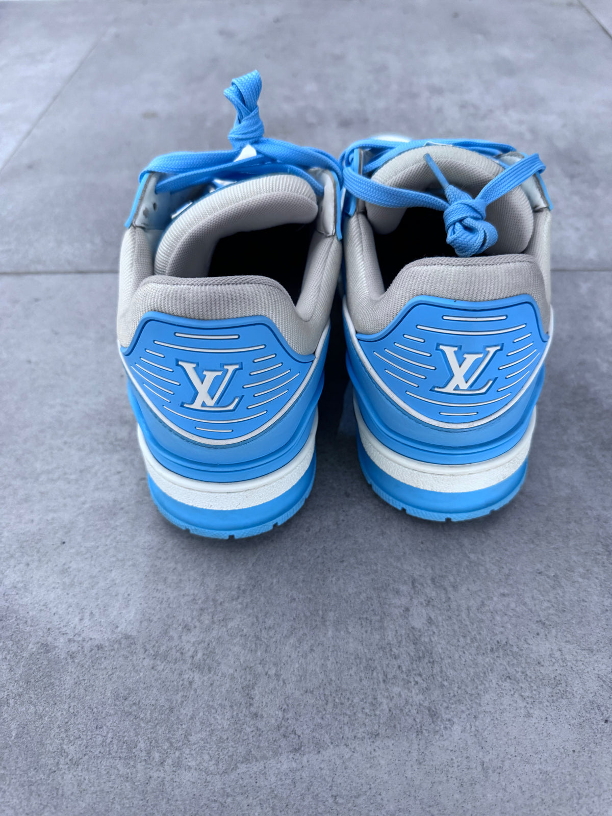 Louis Vuitton Trainer Baby Blue