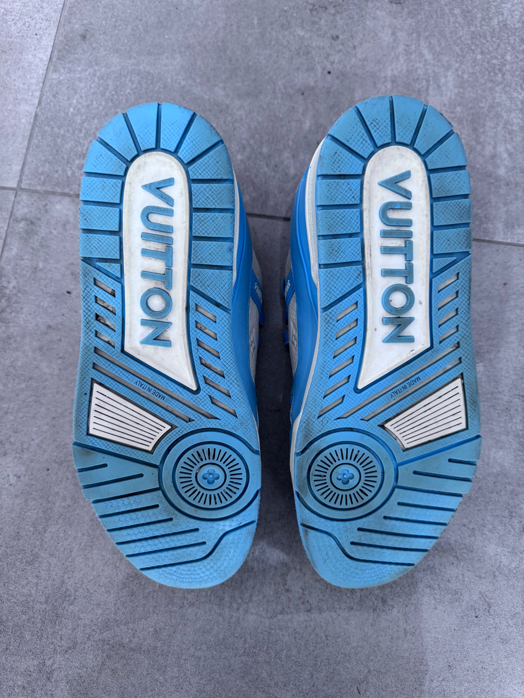 Louis Vuitton Trainer Baby Blue