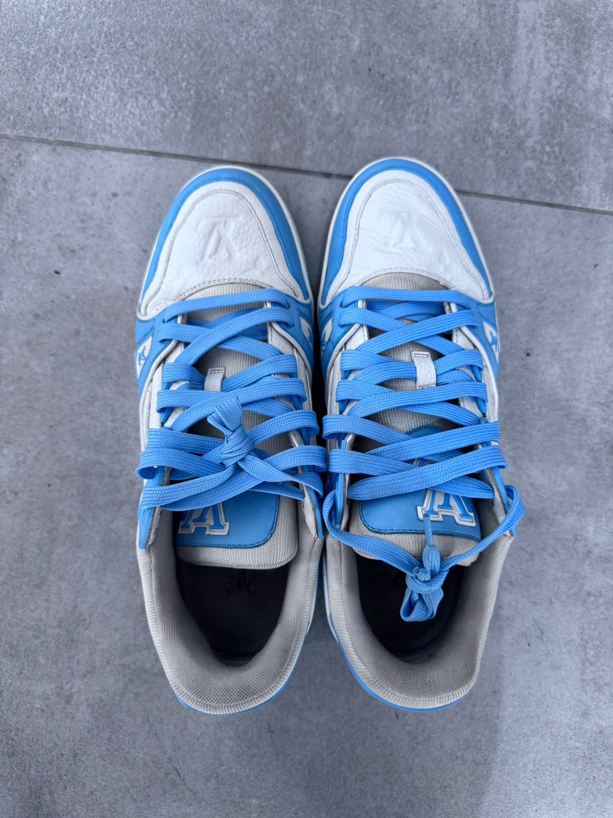 Louis Vuitton Trainer Baby Blue