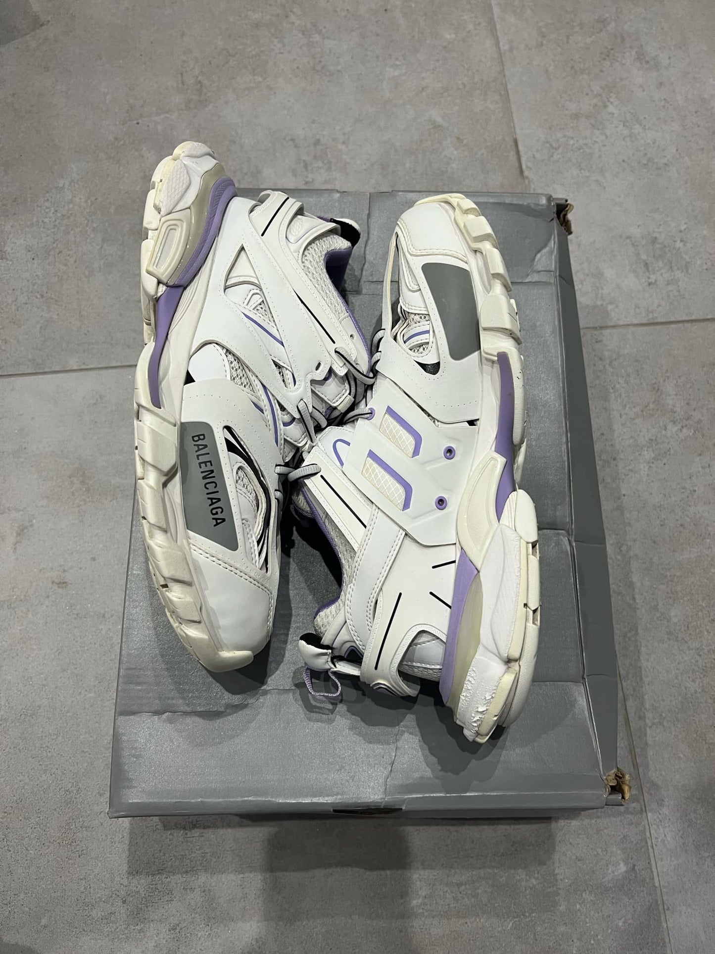 Balenciaga Track White/Violet