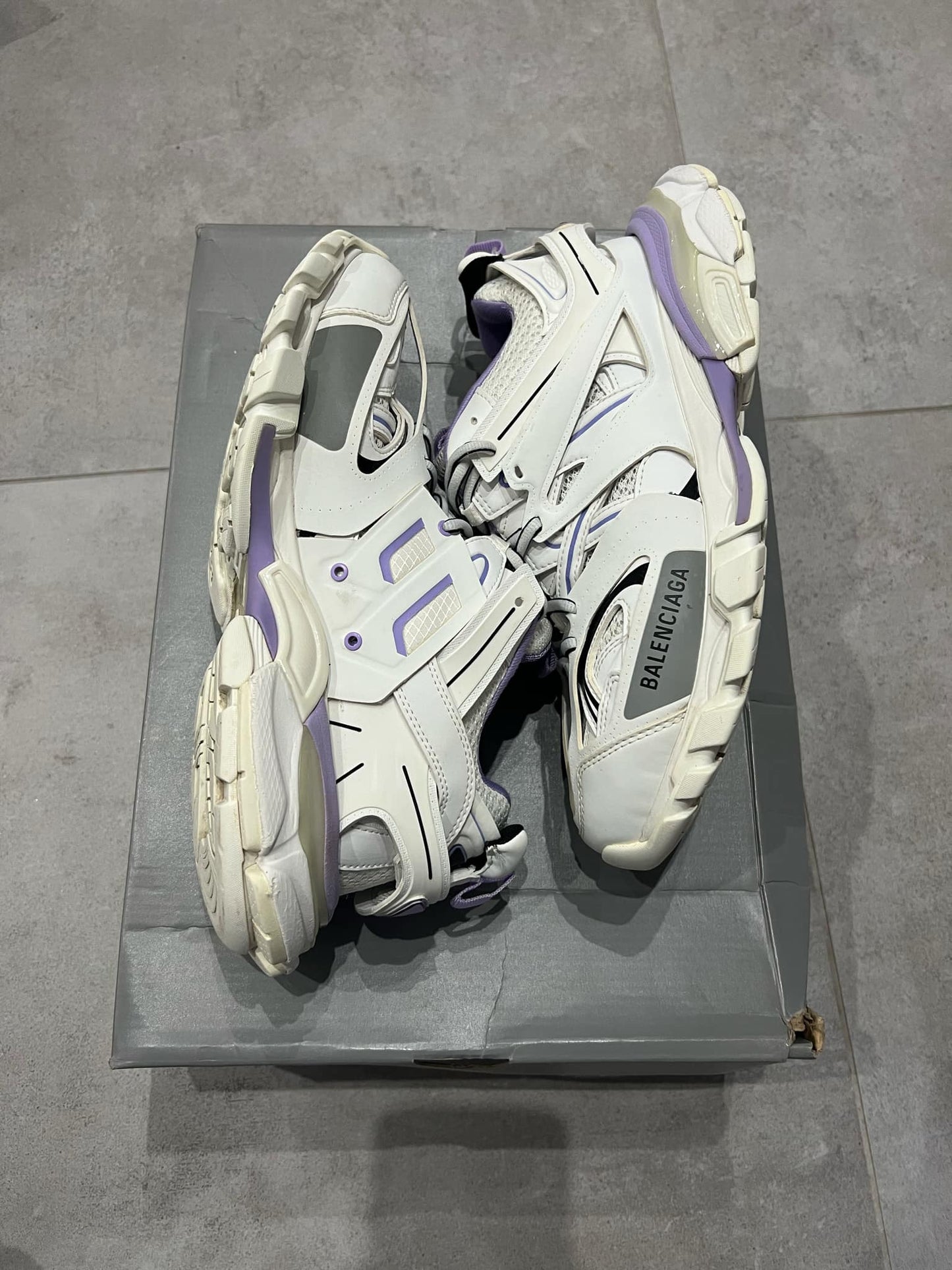 Balenciaga Track White/Violet