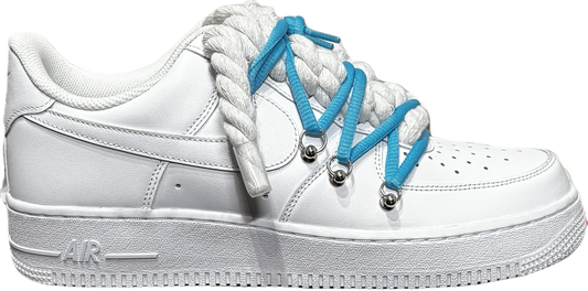 Air Force 1 White "Off-White Blue Laces"