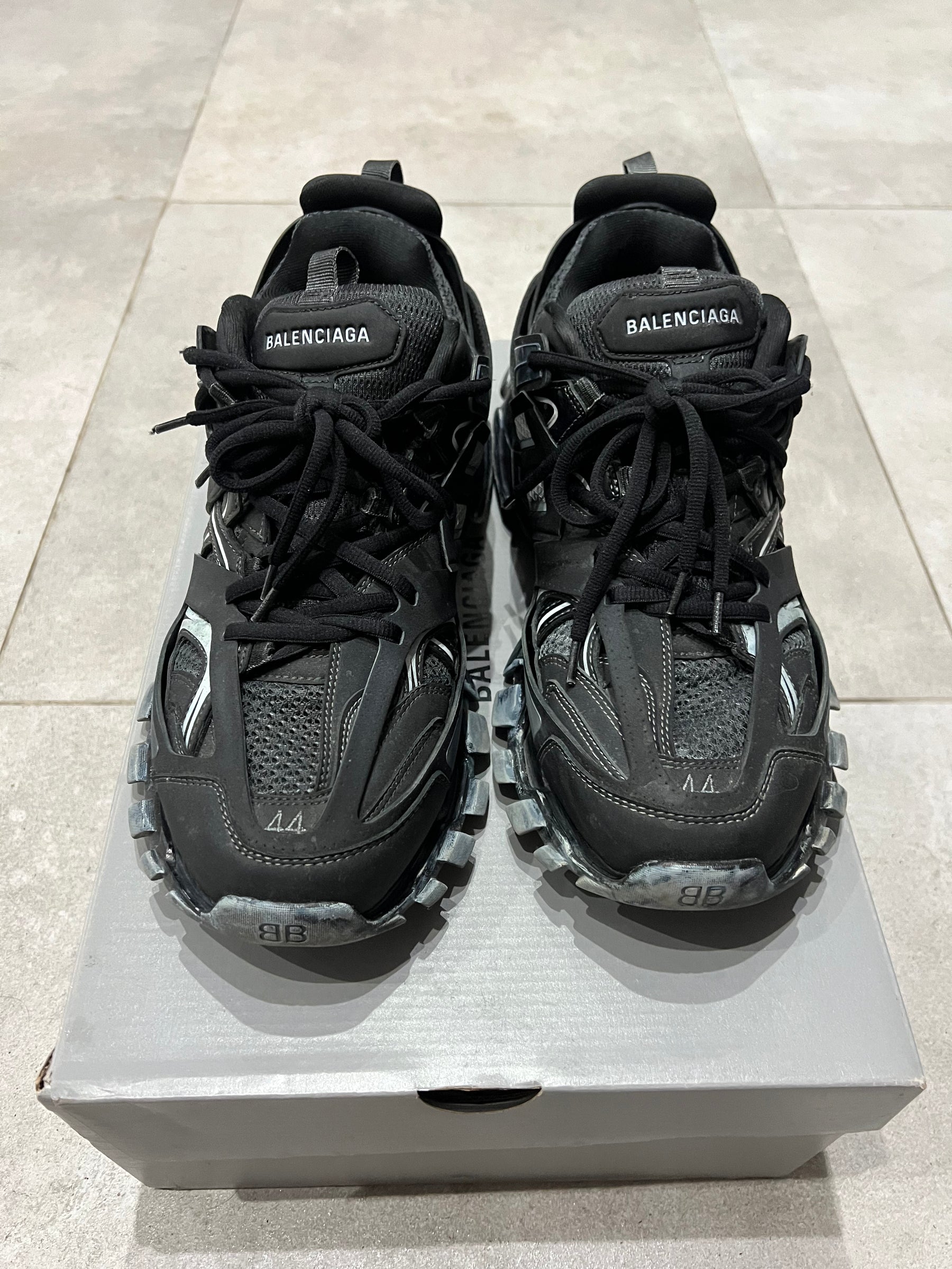 Balenciaga Track Faded Black
