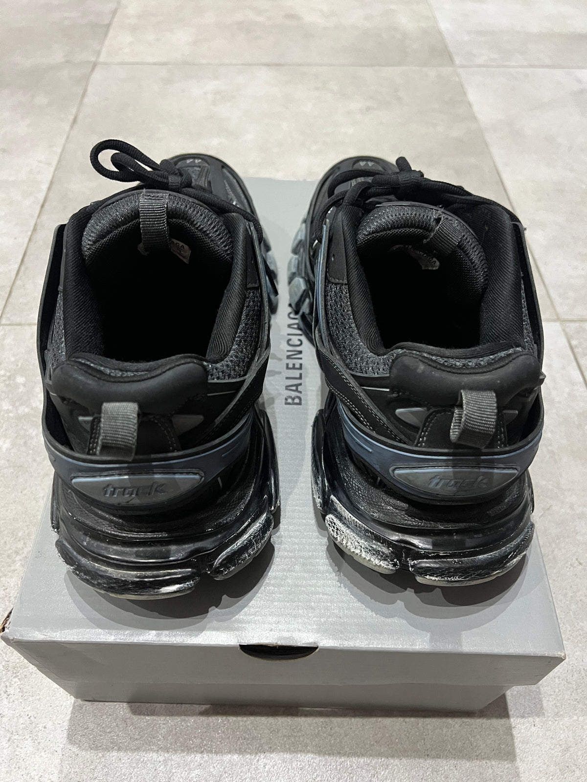 Balenciaga Track Faded Black