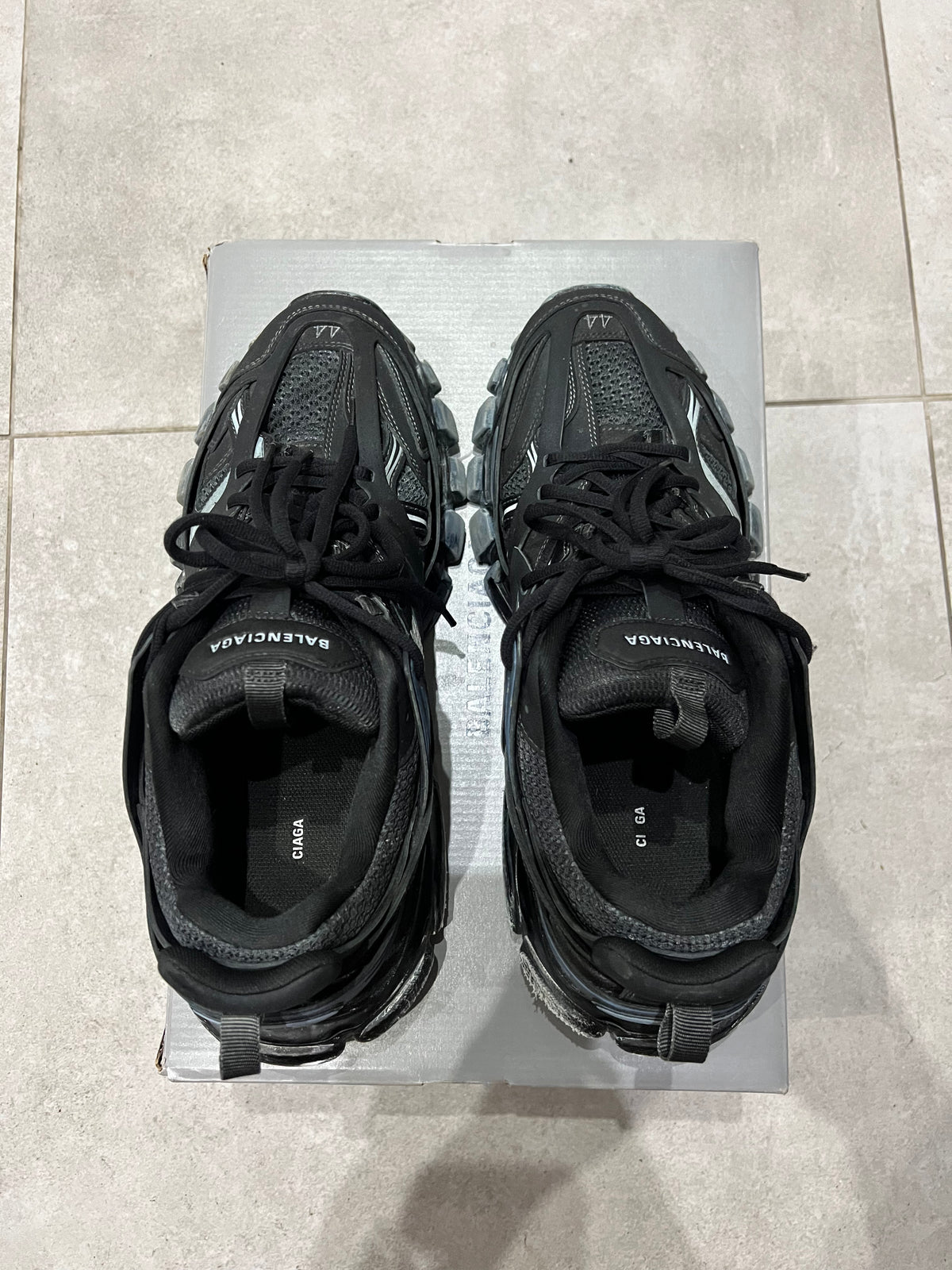 Balenciaga Track Faded Black
