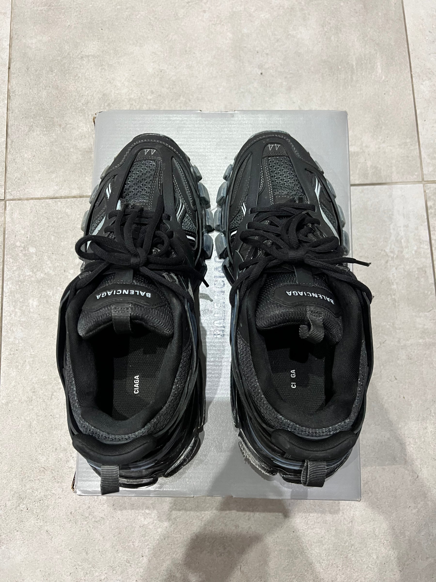 Balenciaga Track Faded Black
