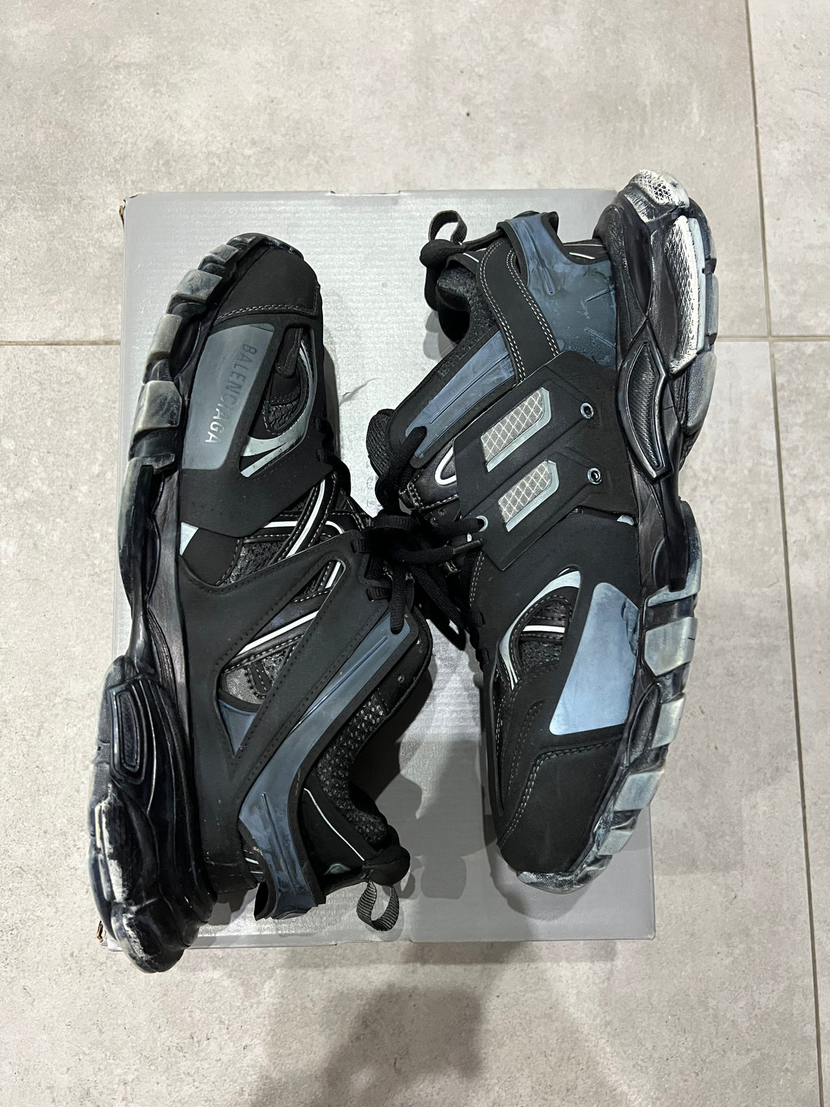 Balenciaga Track Faded Black