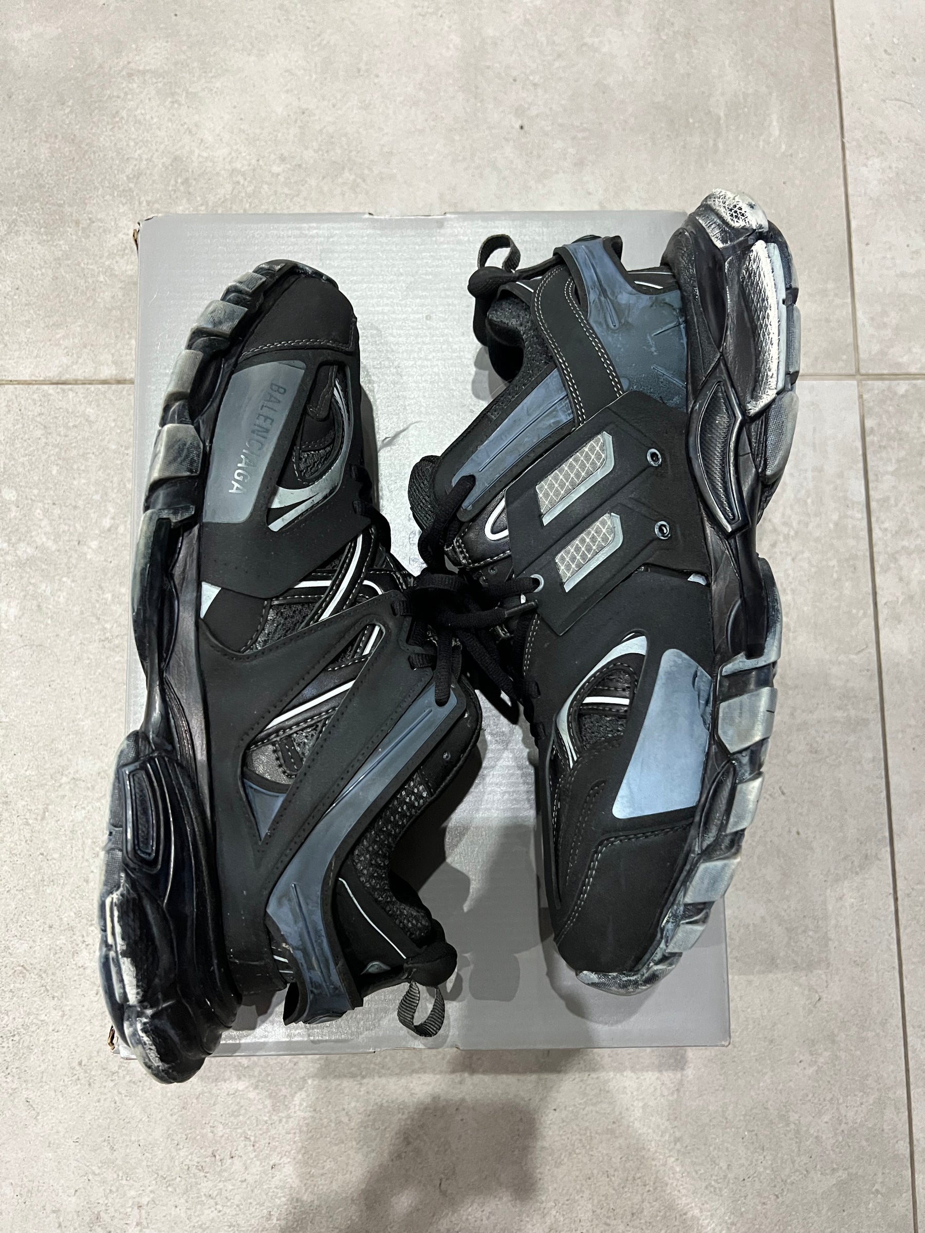 Balenciaga Track Faded Black