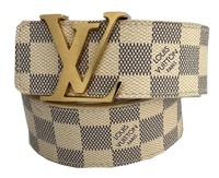 Louis Vuitton Monogram Beige Belt