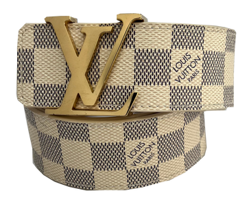 Louis Vuitton Monogram Beige Belt