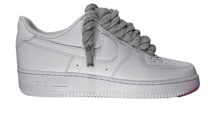 Air Force 1 White "Grey Rope"