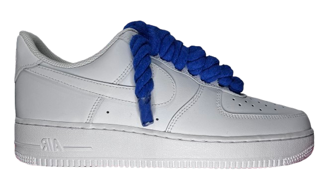 Nike Air Force 1 Low White "Blue Rope Laces"