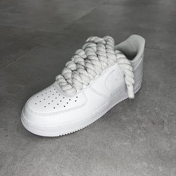 Nike Air Force 1 Low White "White Rope Laces"