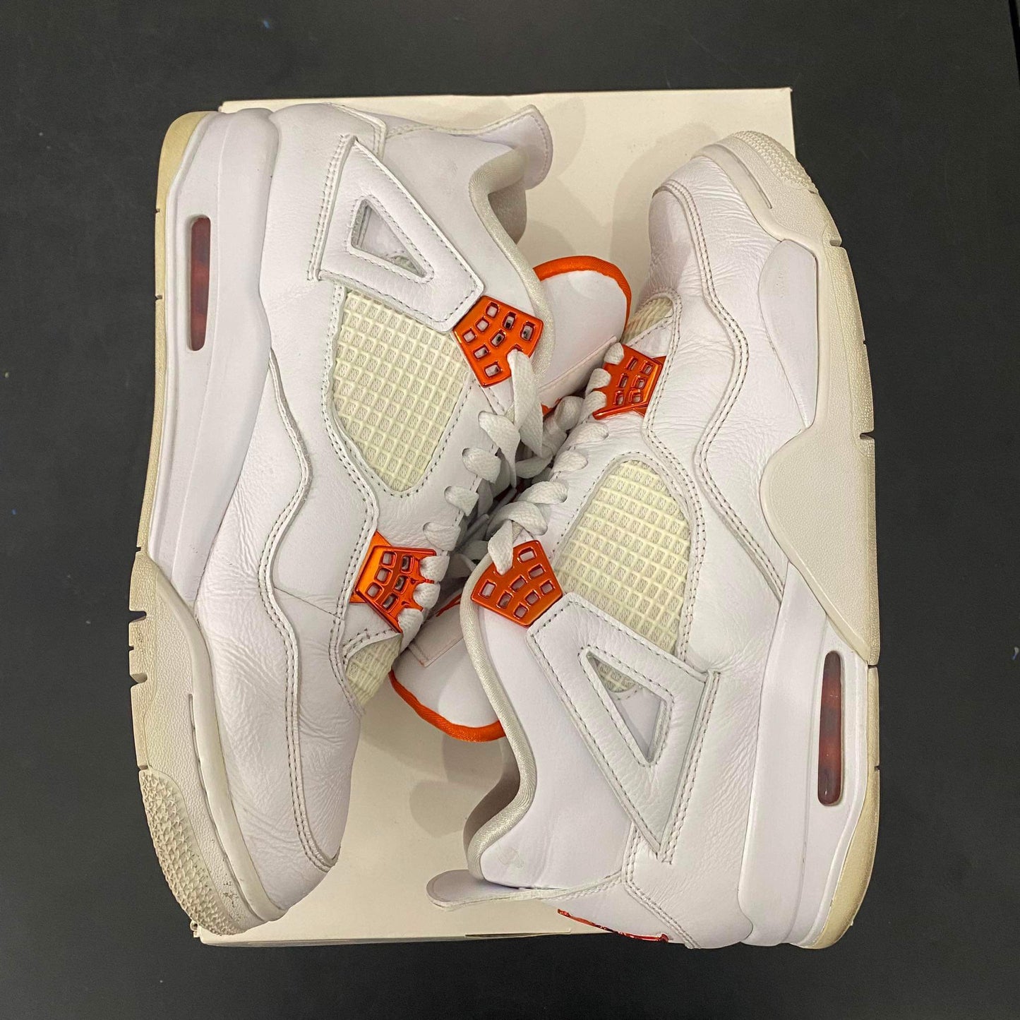 Air Jordan 4 Metallic Orange