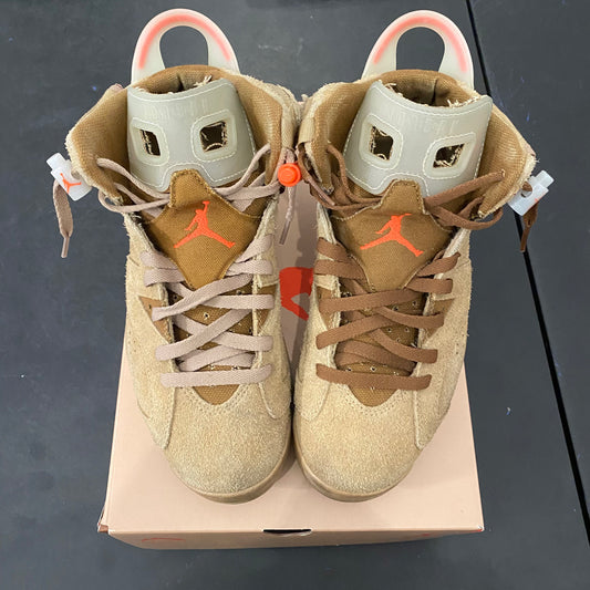 Jordan 6 Retro Travis Scott British Khaki 