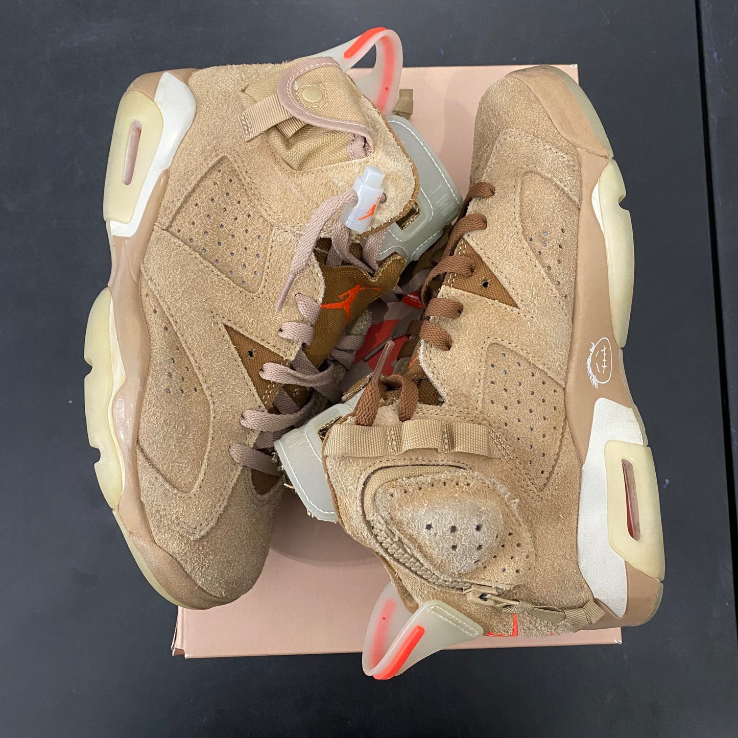 Jordan 6 Retro Travis Scott British Khaki 