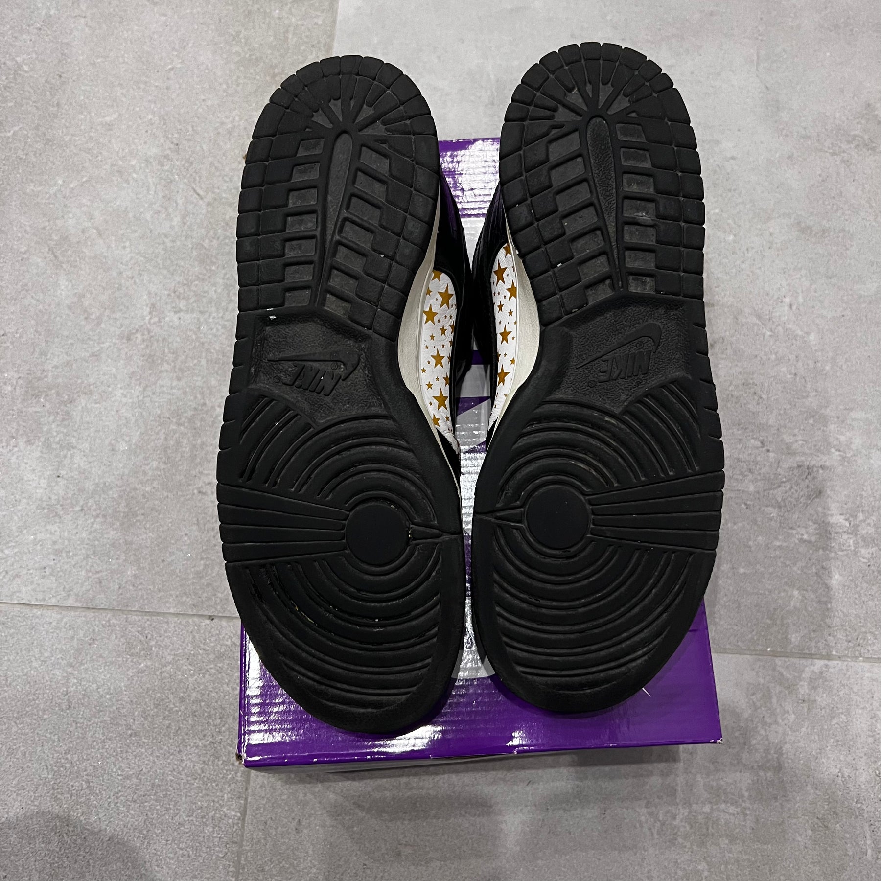 Nike Dunk SB x Supreme Stars Black