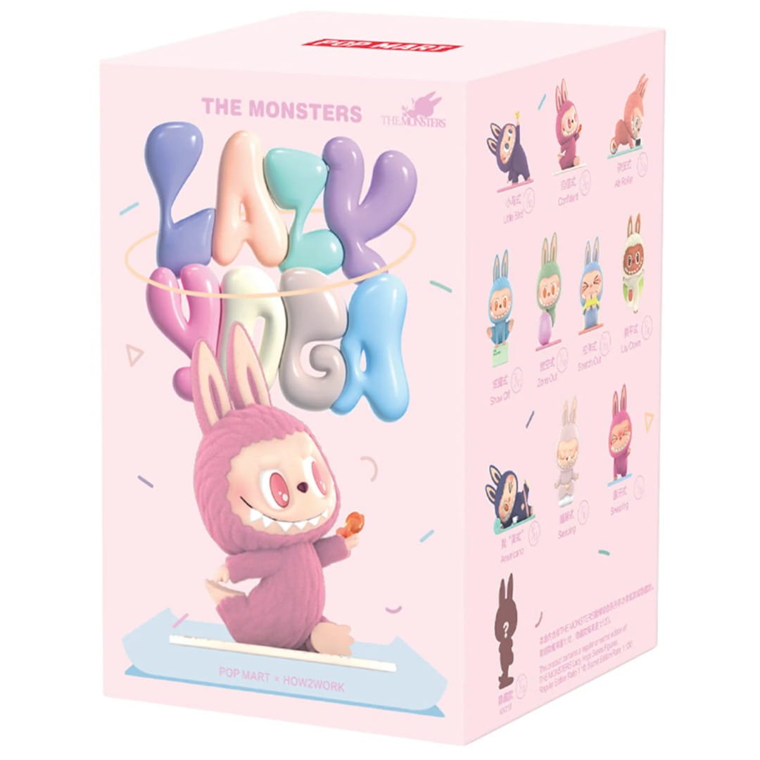 Popmart Labubu Lazy Yoga Figures