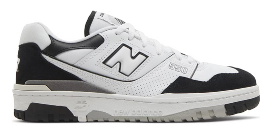 New Balance 550 White Black Rain Cloud