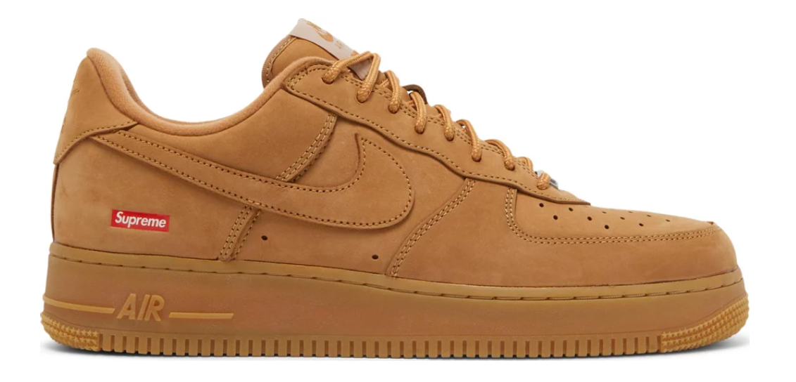 Nike Air Force 1 Low x Supreme Wheat