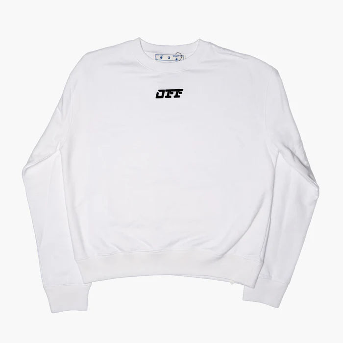 Off White Felt Off Frontlogo Crewneck