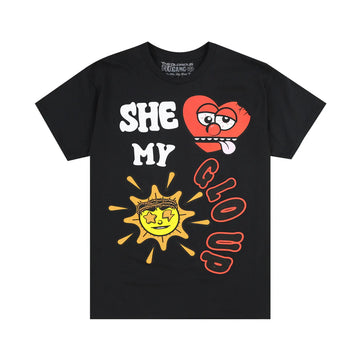 Glo Gang She Love My Glo T-Shirt (Black)