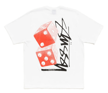 Stussy Tall Dice Tee White