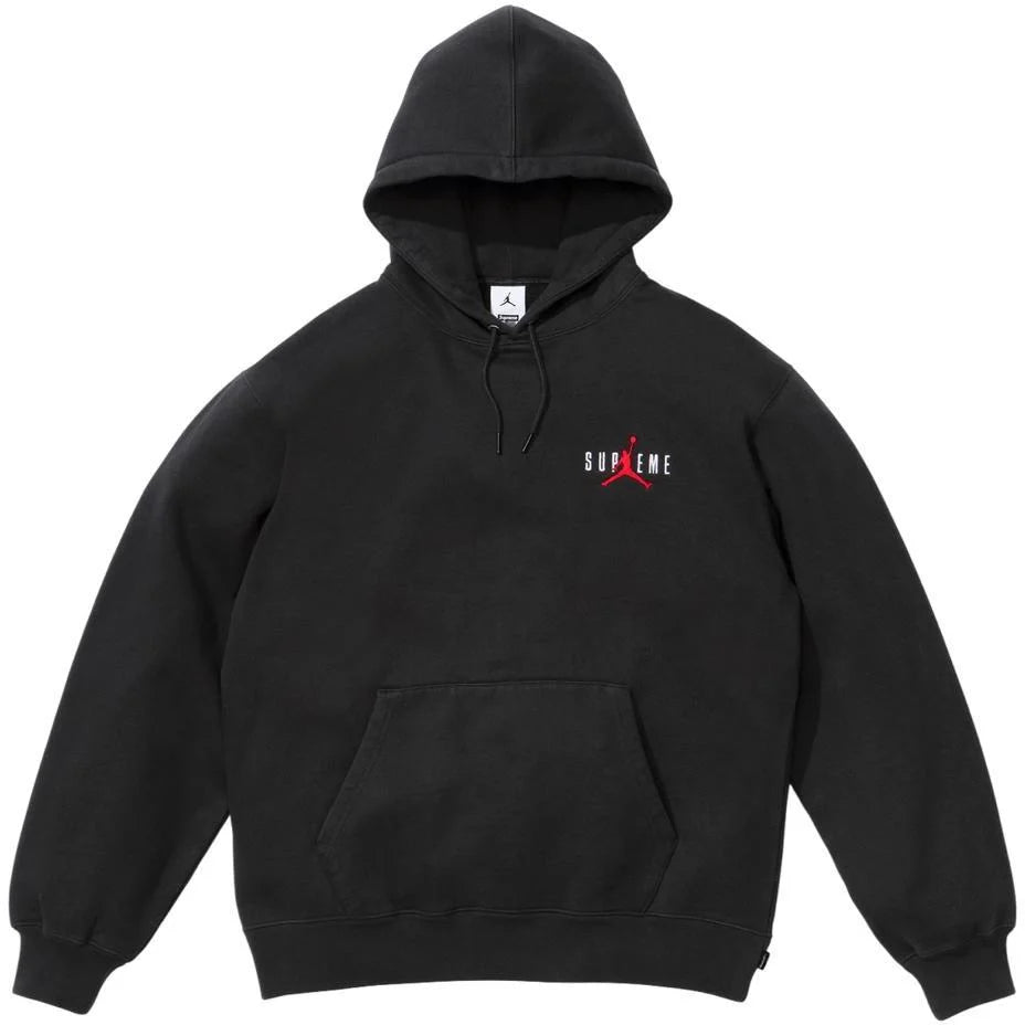 Supreme x Jordan Black Hoodie