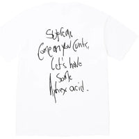 Supreme Aphex Twin Windowlicker White T-shirt