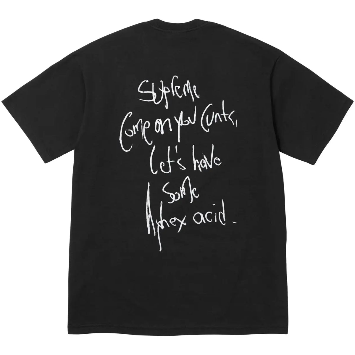 Supreme Aphex Twin Windowlicker Black T-shirt