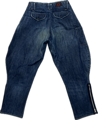 Evisu Raw Denim Jeans Pants Japanese Pattern Baggy Denim