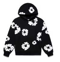 Denim Tears The Cotton Wreath Sweatshirt Black Hoodie