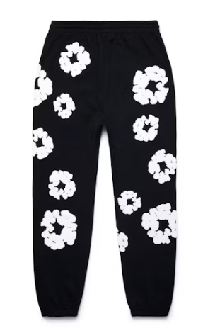 Denim Tears The Cotton Wreath Sweatpants Black