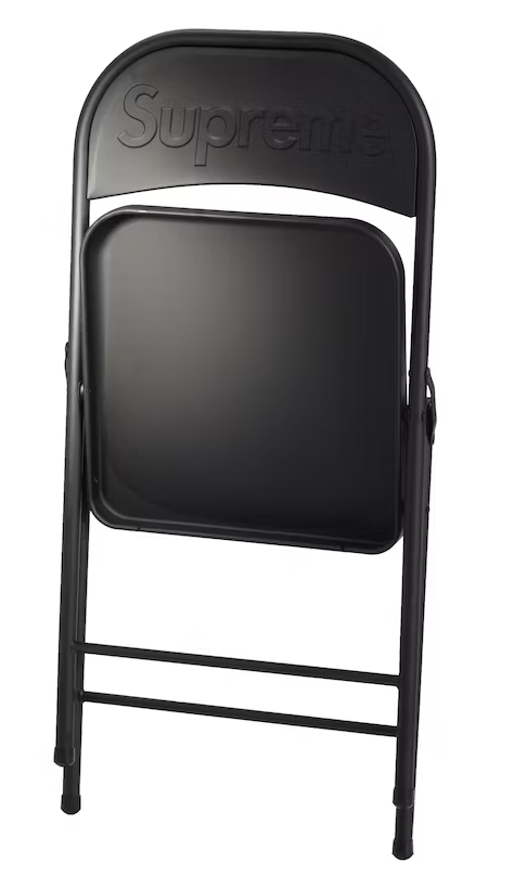 A copy of the Supreme Metal Black Chair