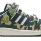 Adidas Forum 84 Low Bape 30th Anniversary Green Camo