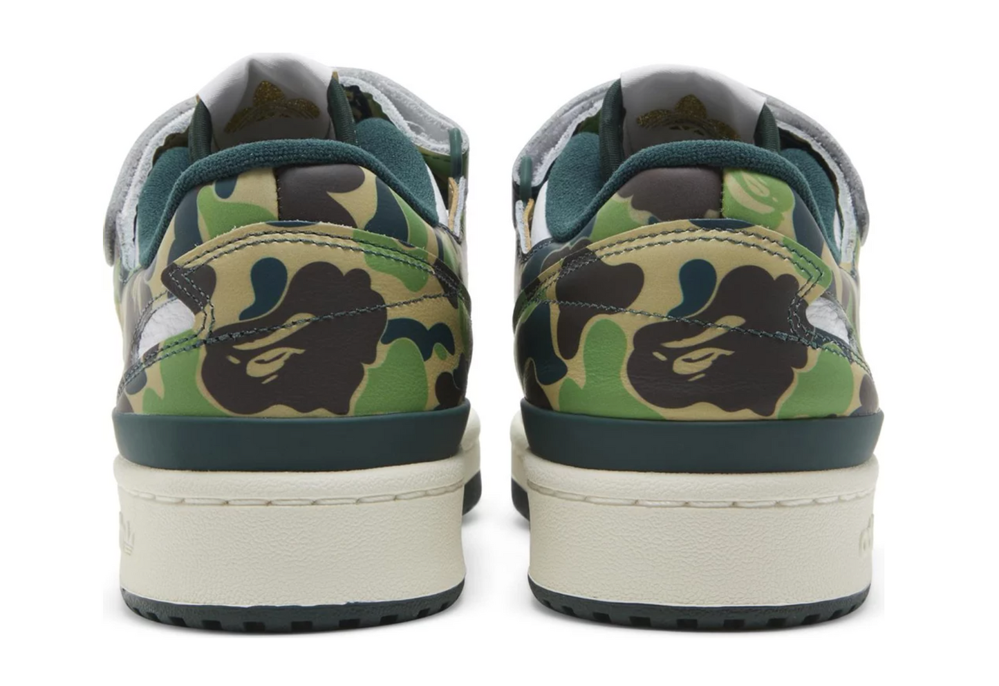 Adidas Forum 84 Low Bape 30th Anniversary Green Camo