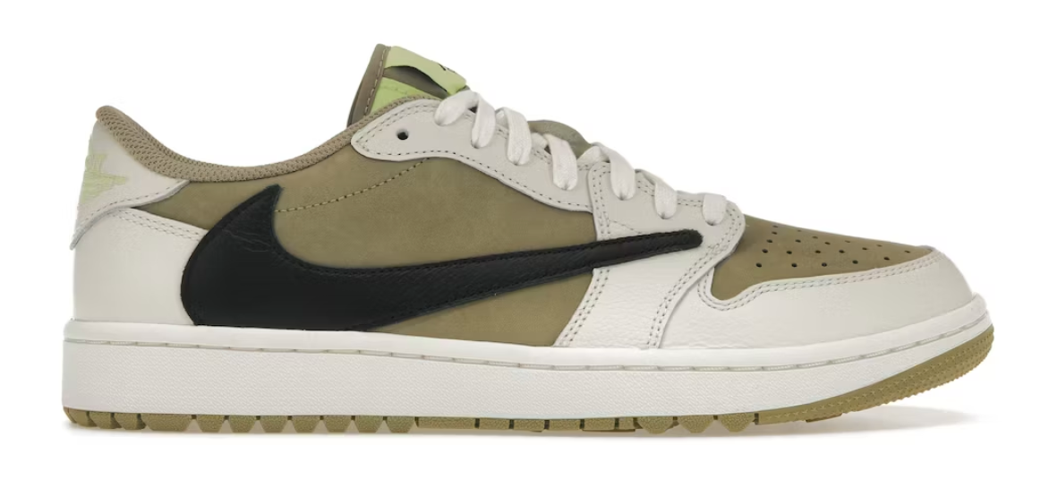 Air Jordan 1 Retro Low Golf Travis Scott Neutral Olive