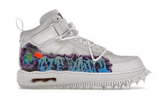 Nike Air Force 1 Mid x Off-White Graffiti White