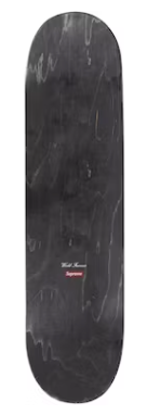 Supreme Skeleton Skateboard Deck Yellow