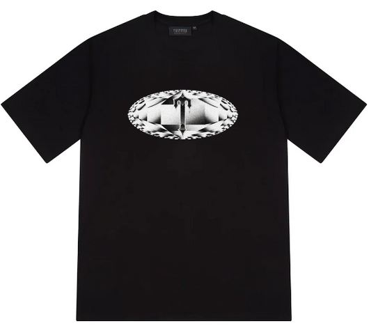 Trapstar Diamond In The Rough Tee - Black