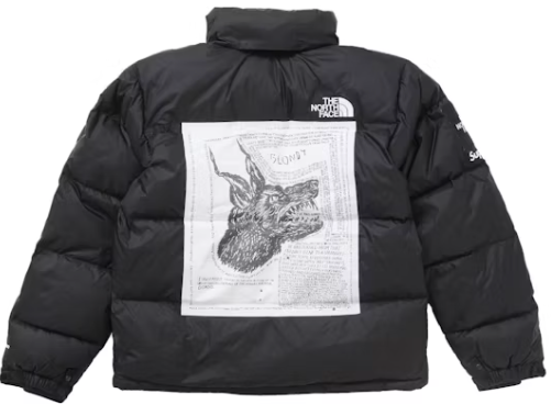 Supreme The North Face Nuptse Black Jacket