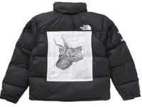 Supreme The North Face Nuptse Black Jacket