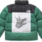 Supreme The North Face Nuptse Green Jacket