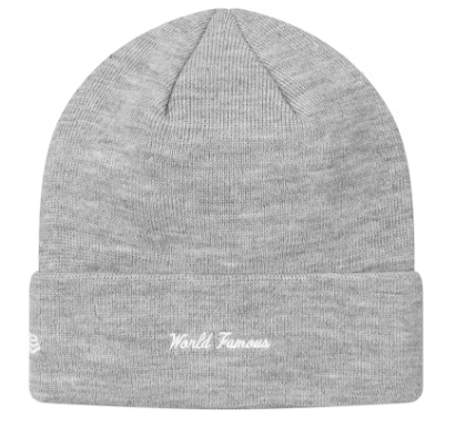 Supreme New Era Box Logo Beanie (FW17) Heather Grey