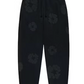 Denim Tears Cotton Wreath Sweatpants Black Monochrome