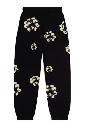 Denim Tears x CPFM Cactus Tears Wreath Sweatpants Black