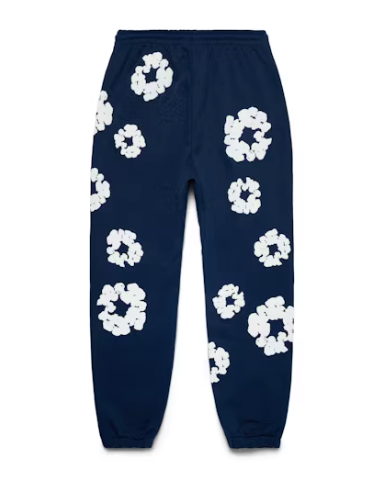 Denim Tears The Cotton Wreath Sweatpants Navy