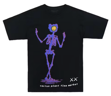 KAWS x Cactus Plant Flea Market T-Shirt Black