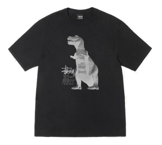 Stussy Big & Meaty Black Tee