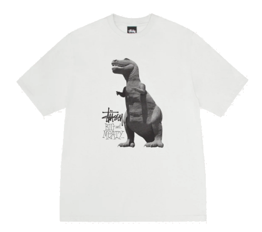 Stussy Big & Meaty Neutral Tee